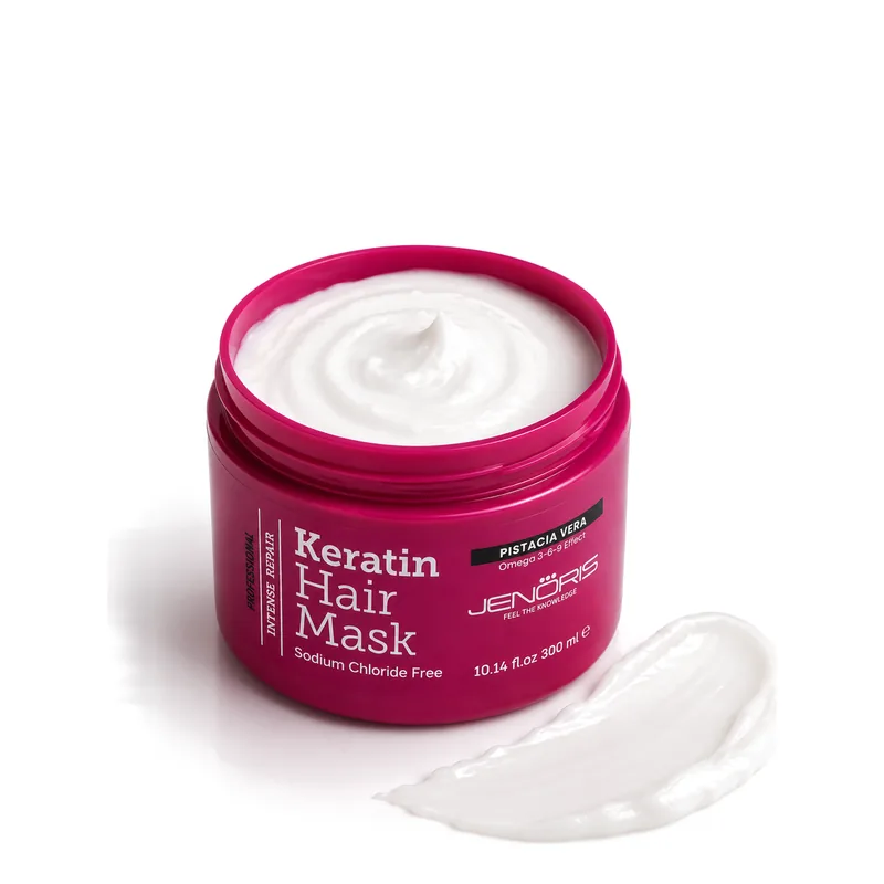 Jenöris Keratin Hair Mask, 300 ml jar